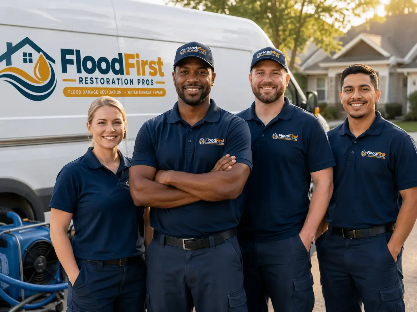 Flood Damage Restoration company in George, IA