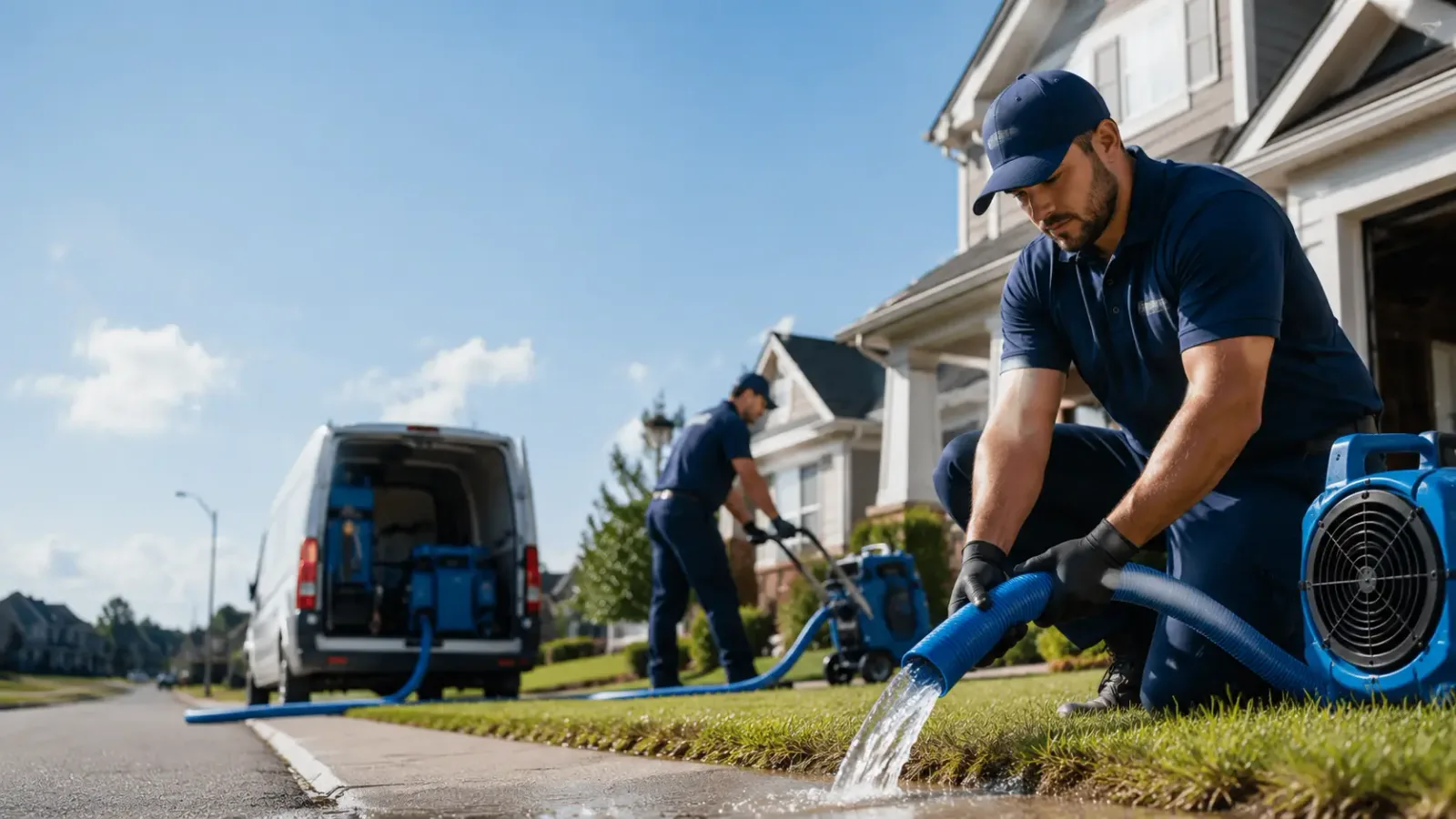 Flood Damage Restoration in George, IA